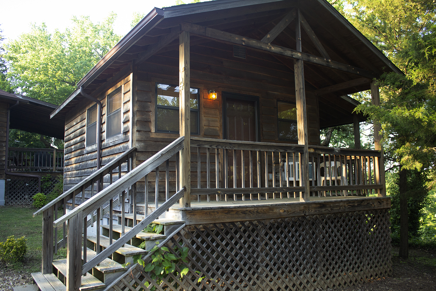Studio Cabins for rent in NW Arkansas — Spider Creek Resort